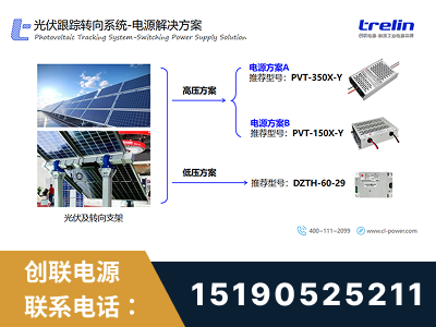 公主岭-光伏跟踪转向系统-电源解决方案